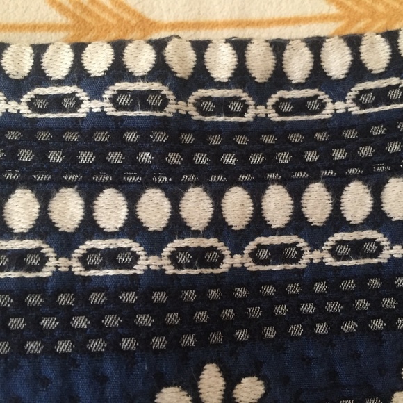 J. Crew Floral Jacquard Mini Skirt Navy - Picture 5 of 9